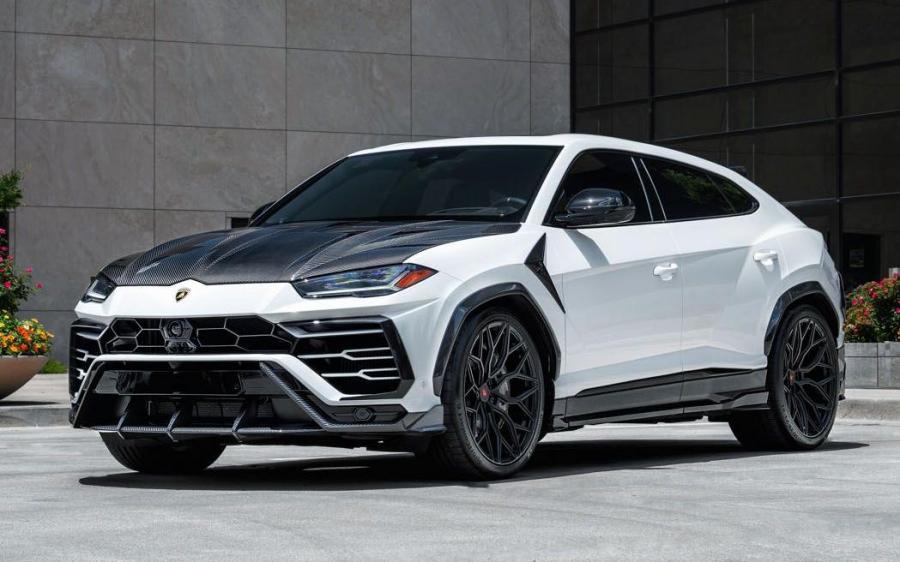 Lamborghini Urus Bianco Icarus on Vossen Wheels (S17-01) '2019
